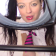 A British girl dressed like a naughty schoolgirl sits on a potty chair, then farts repeatedly and pisses. She wants you to imagine laying beneath her while she does it. Presented in 720P HD. 137MB, MP4 file. Over 11 minutes.